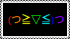 Rainbow Emoticon Rainbow Emoticon